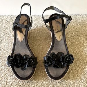 Bejeweled Bare Traps sandals